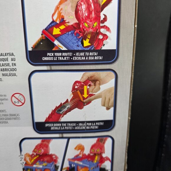 Hot Wheels City Scorpion Flex Attack Track Set With 1 Car Included 80cm Flexible - Picture 7 of 9